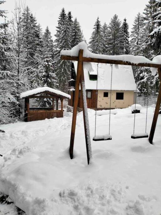 Enchanted Forest Chalet Tatranska Strba Exteriör bild